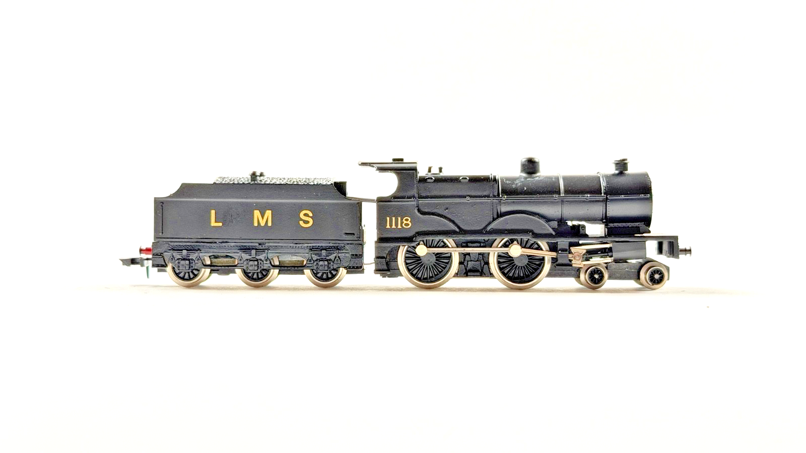 GRAHAM FARISH N GAUGE - NO.1206 - CLASS 4P LOCOMOTIVE LMS BLACK 1118 BOXED