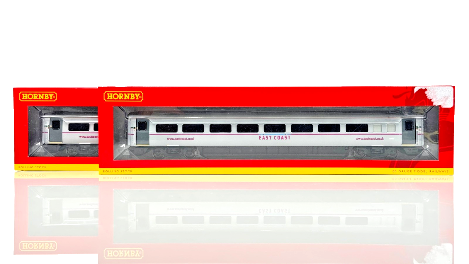 HORNBY 00 GAUGE - R4665A/R4666C - EAST TRAINS MK4 STANDARD/1ST CLASS COACHES