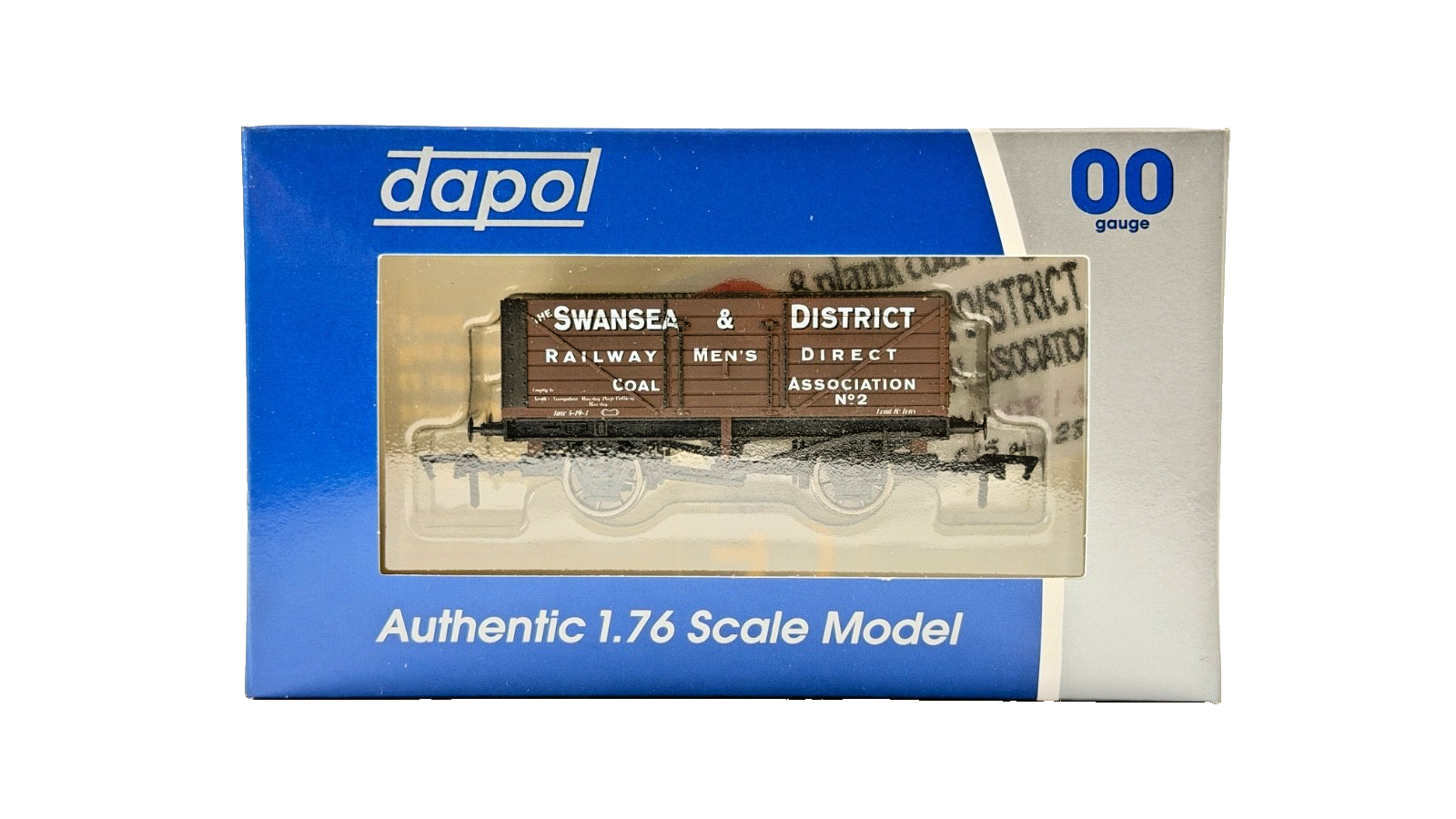 DAPOL 00 GAUGE - SWANSEA & DISTRICT RAILWAY MEN'S COAL ASSOC. (LIMITED EDITION)