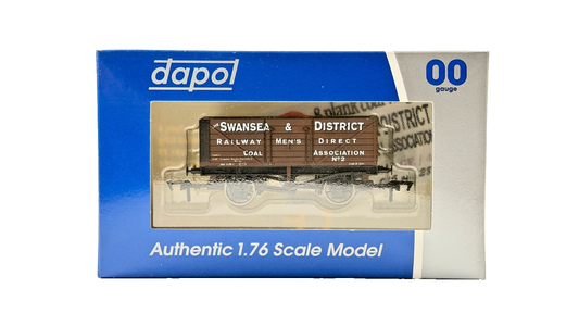 DAPOL 00 GAUGE - SWANSEA & DISTRICT RAILWAY MEN'S COAL ASSOC. (LIMITED EDITION)