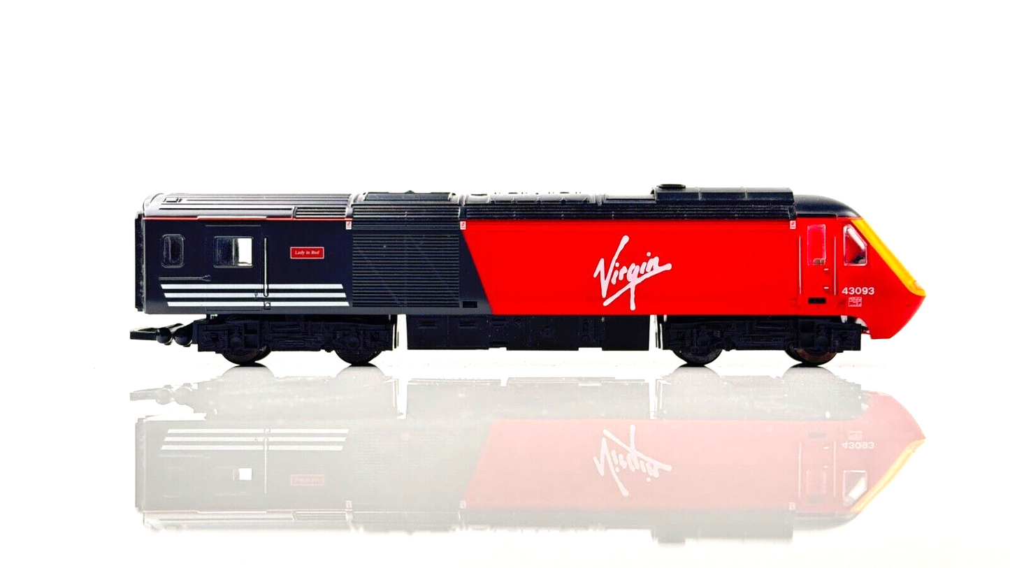 HORNBY 00 GAUGE - VIRGIN TRAINS RED HST TWIN POWER/DUMMY - UNBOXED