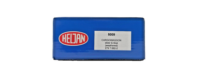 HELJAN OO GAUGE - 5009 - SILVER & BLUE (WEATHERED) CARGOWAGGON BOXED