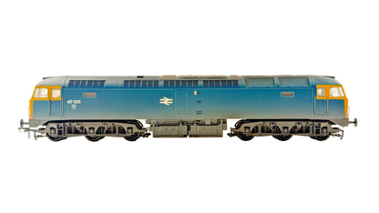 BACHMANN 00 GAUGE - 31-659 - CLASS 47 DIESEL 47001 BR BLUE (WEATHERED) BOXED