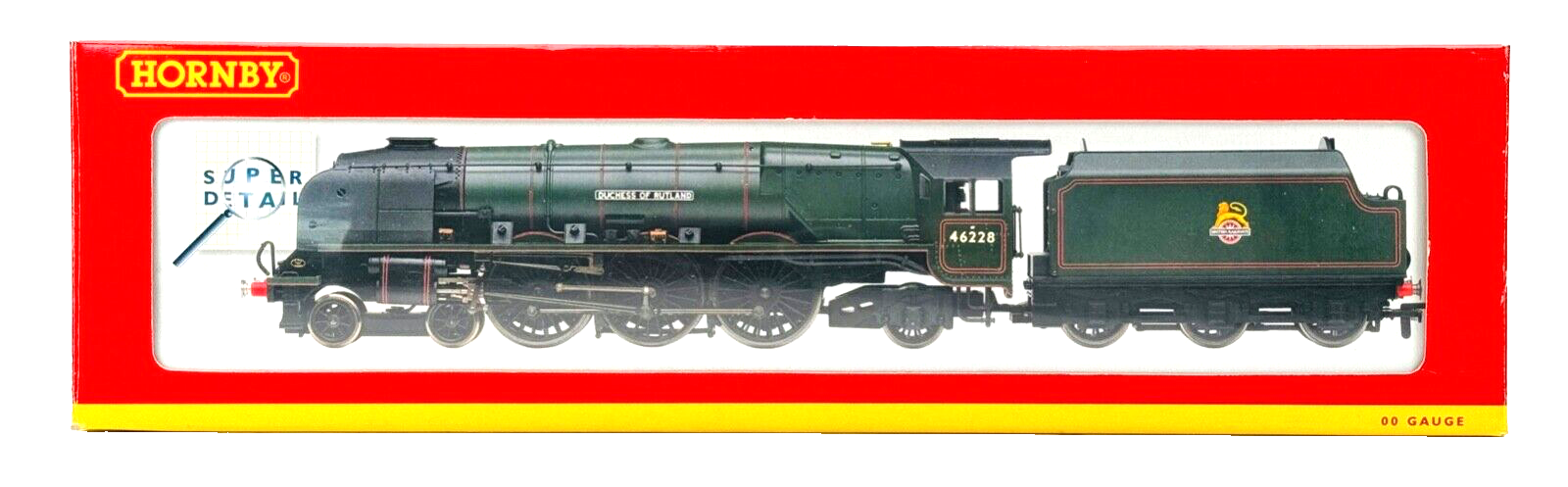 HORNBY 00 GAUGE - R2231 - BR 4-6-2 DUCHESS CLASS 'DUCHESS OF RUTLAND' 46228