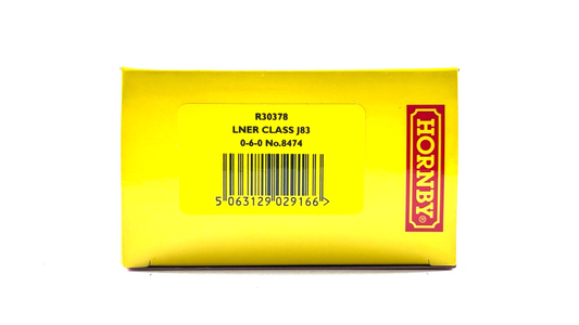 HORNBY 00 GAUGE - R30378 - LNER APPLE GREEN CLASS J83 0-6-0 NO.8474 - NEW BOXED