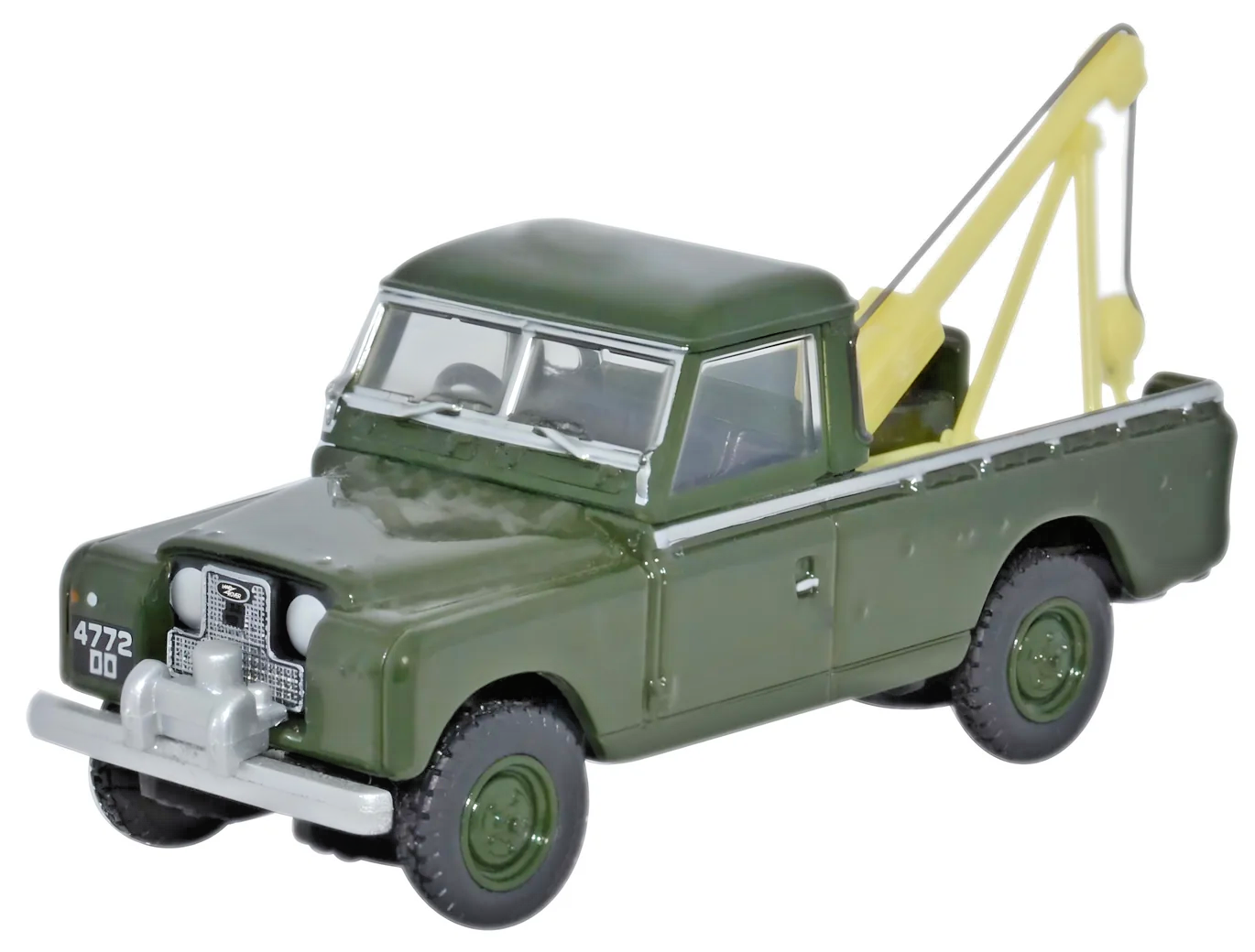 OXFORD DIECAST 1/76 SCALE - 76LAN2009 - LAND ROVER SERIES II TOW TRUCK - NEW