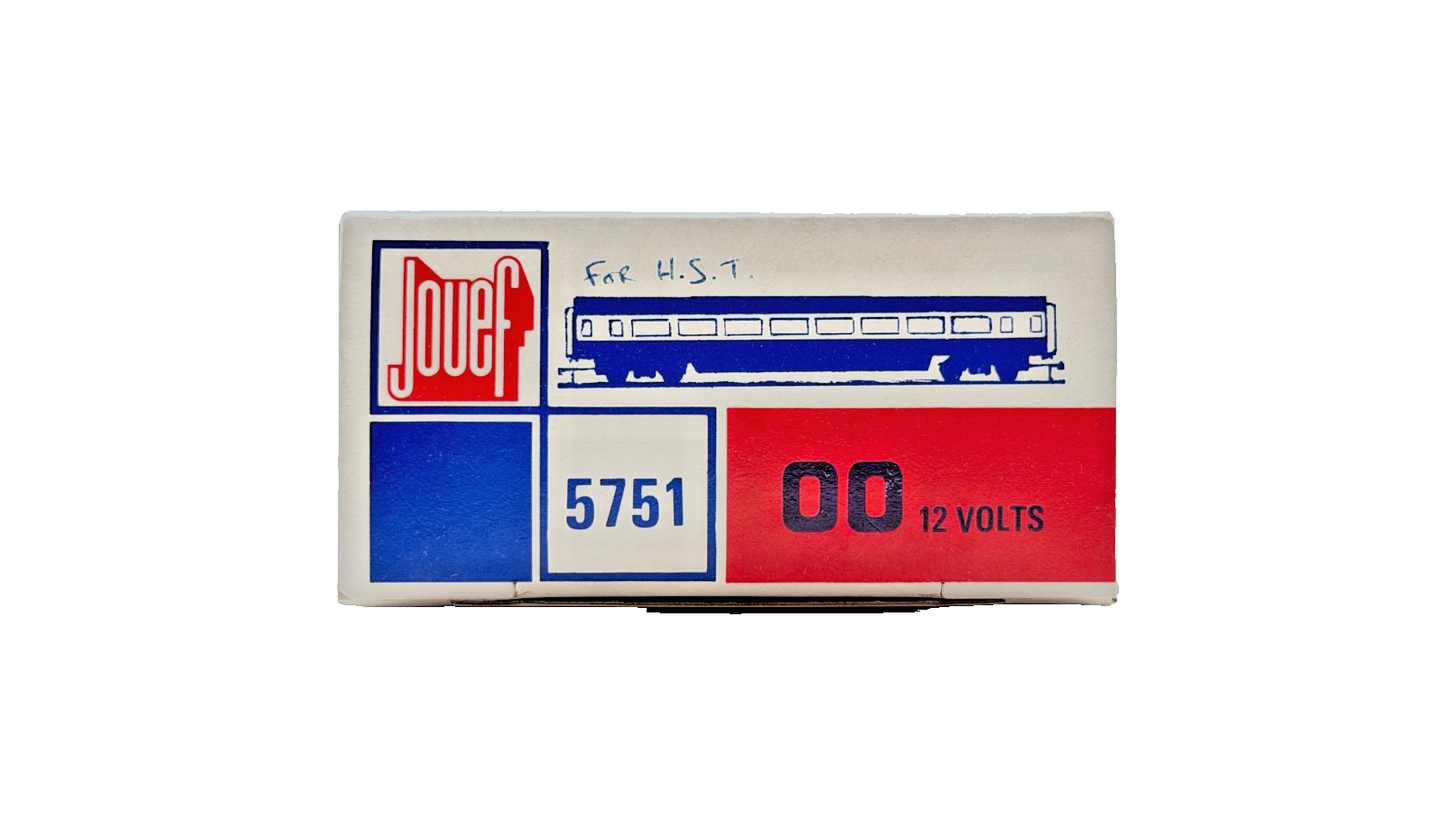 JOUEF 00 GAUGE - 5751 - BR BLUE GREY MK3 PASSENGER COACH - BOXED