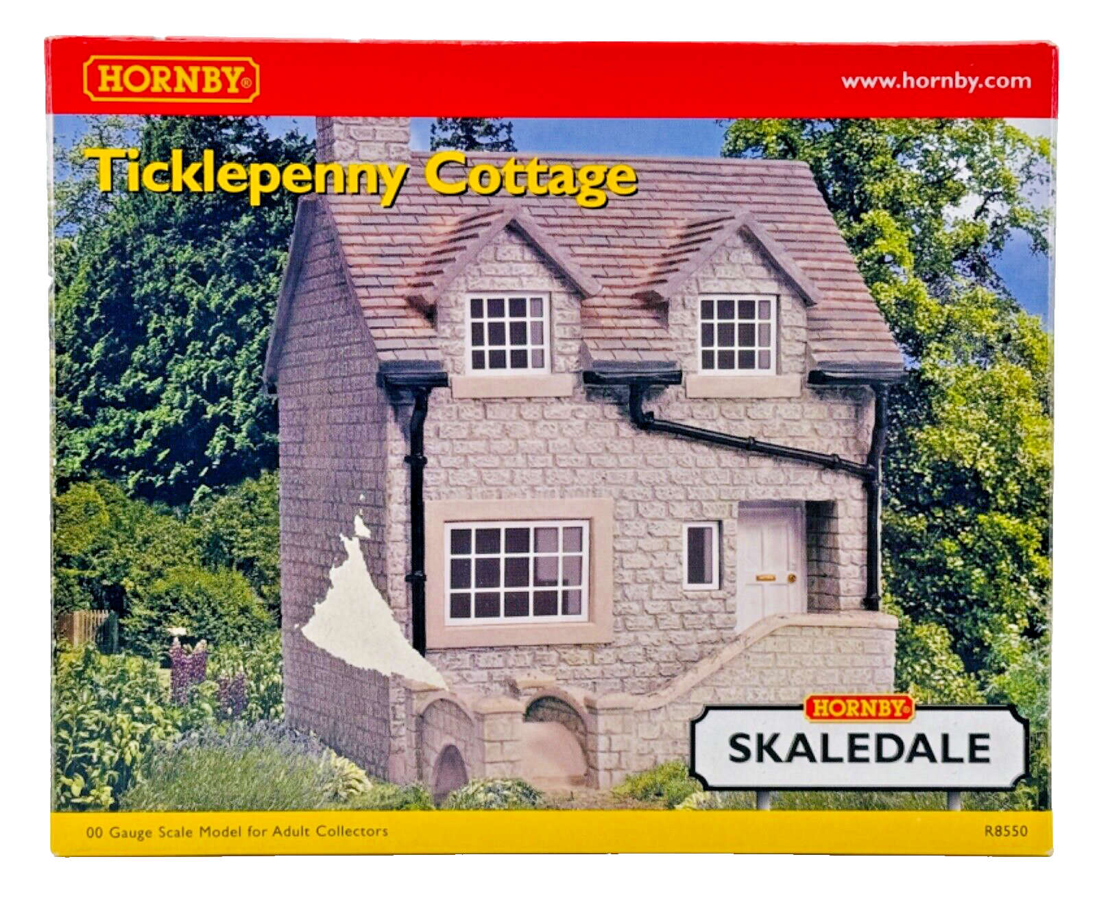 HORNBY 00 GAUGE SKALEDALE - R8550 - TICKLEPENNY COTTAGE - BOXED