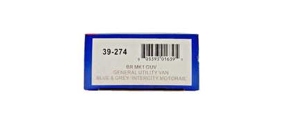 BACHMANN OO GAUGE - 39-274 - BR MK1 GUV GENERAL UTILITY VAN INTERCITY MOTORAIL