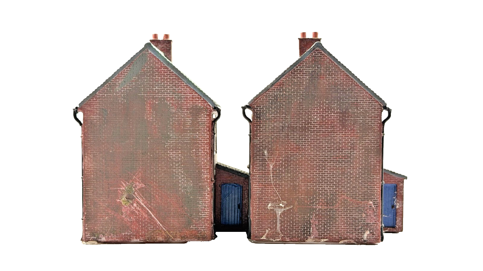 HORNBY SKALEDALE OO GAUGE - R8622 - ROW OF TWO MID TERRACE HOUSES - UNBOXED