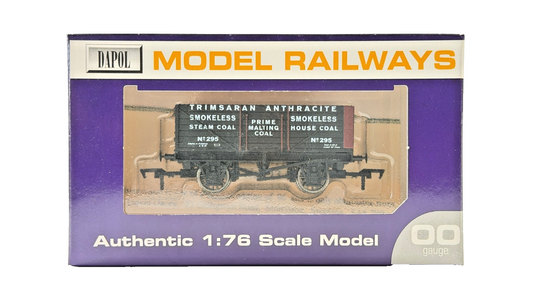DAPOL 00 GAUGE - TRIMSARAN ANTHRACITE SMOKELESS STEAM COAL 295 (LIMITED EDITION)