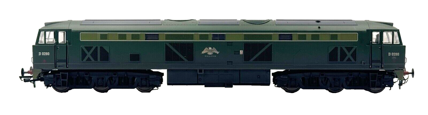 HELJAN 00 GAUGE - 53061 - CLASS 53 DIESEL D0280 'FALCON' 2 TONE GREEN WEATHERED