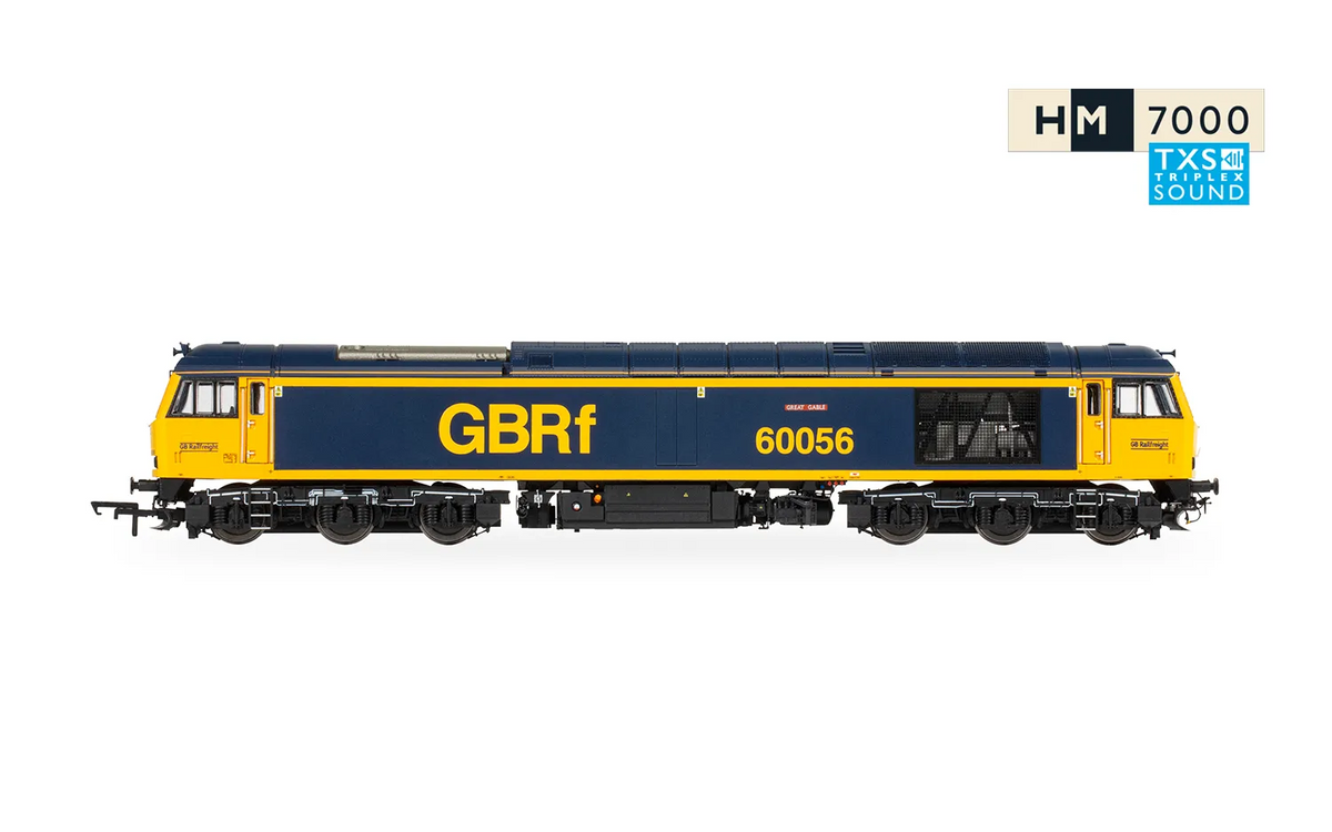 HORNBY OO GAUGE - R30355TXS - CLASS 60 GBRF 60056 GREAT GABLE DCC SOUND NEW