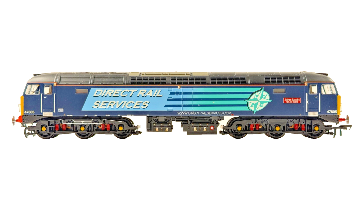 BACHMANN 00 GAUGE - 32-815RJ - CLASS 47 DIESEL 47805 JOHN SCOTT DRS COMPASS