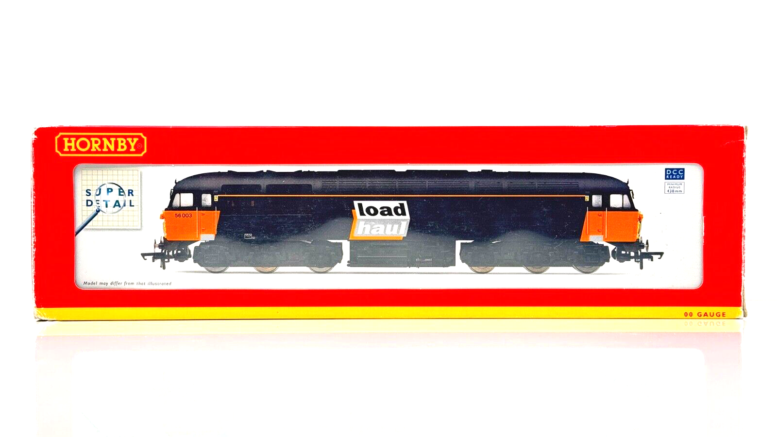 HORNBY 00 GAUGE - R2751 - CLASS 56 DIESEL 56003 LOADHAUL ORANGE/BLACK - BOXED