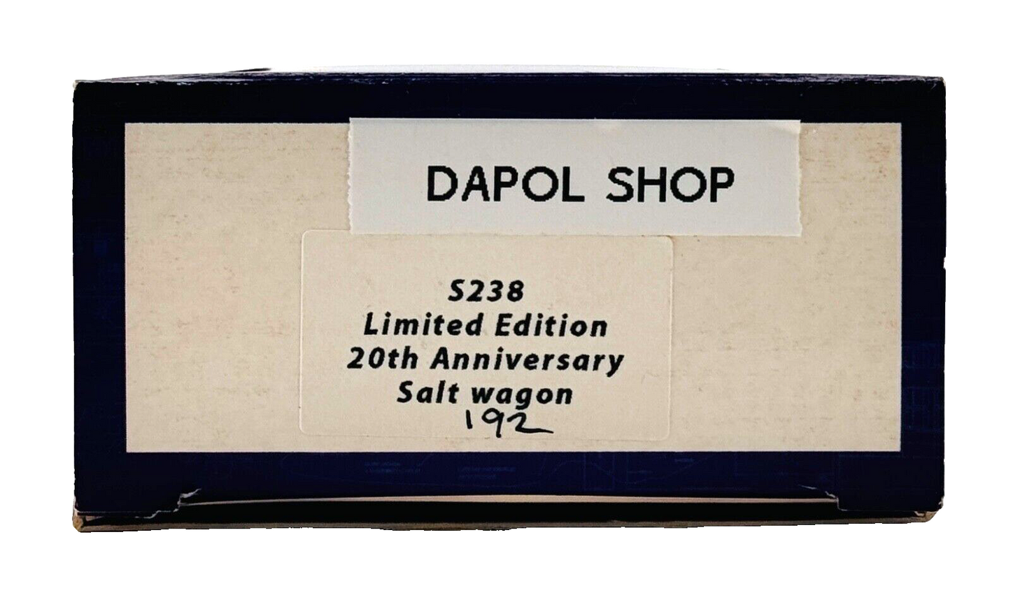 DAPOL 00 GAUGE - 20TH ANNIVERSARY SALT WAGON 1983-2003 (LIMITED EDITION)