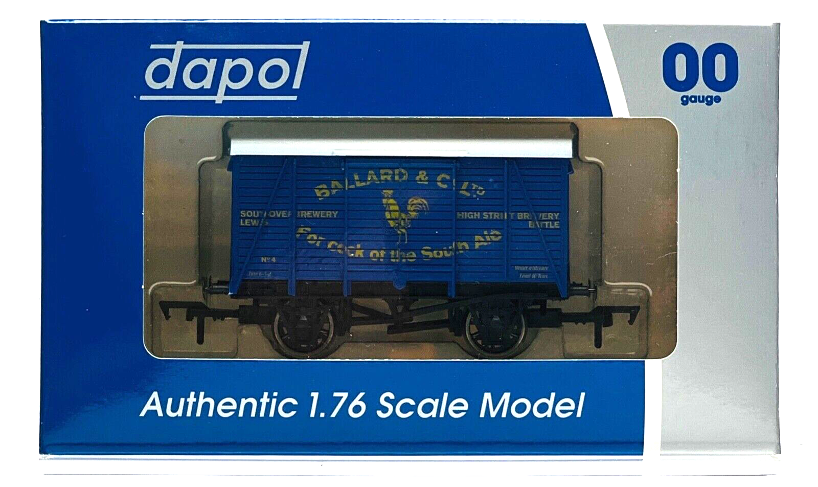 DAPOL 00 GAUGE - BALLARD & CO LEWES & BATTLE VENT VAN NO.4 (BURNHAM LIMITED ED)