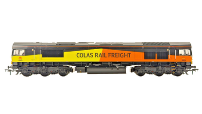 BACHMANN 00 GAUGE - 32-736 - CLASS 66 DIESEL 66846 COLAS RAIL FREIGHT BOXED