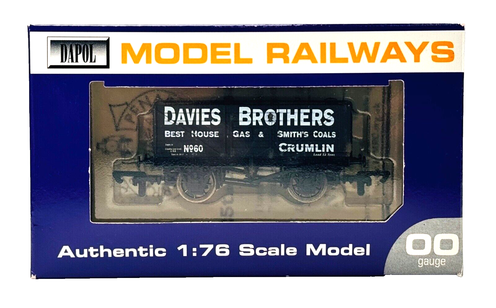 DAPOL 00 GAUGE - DAVIES BROTHERS HOUSE GAS & COALS CRUMLIN 60 (LIMITED EDITION)