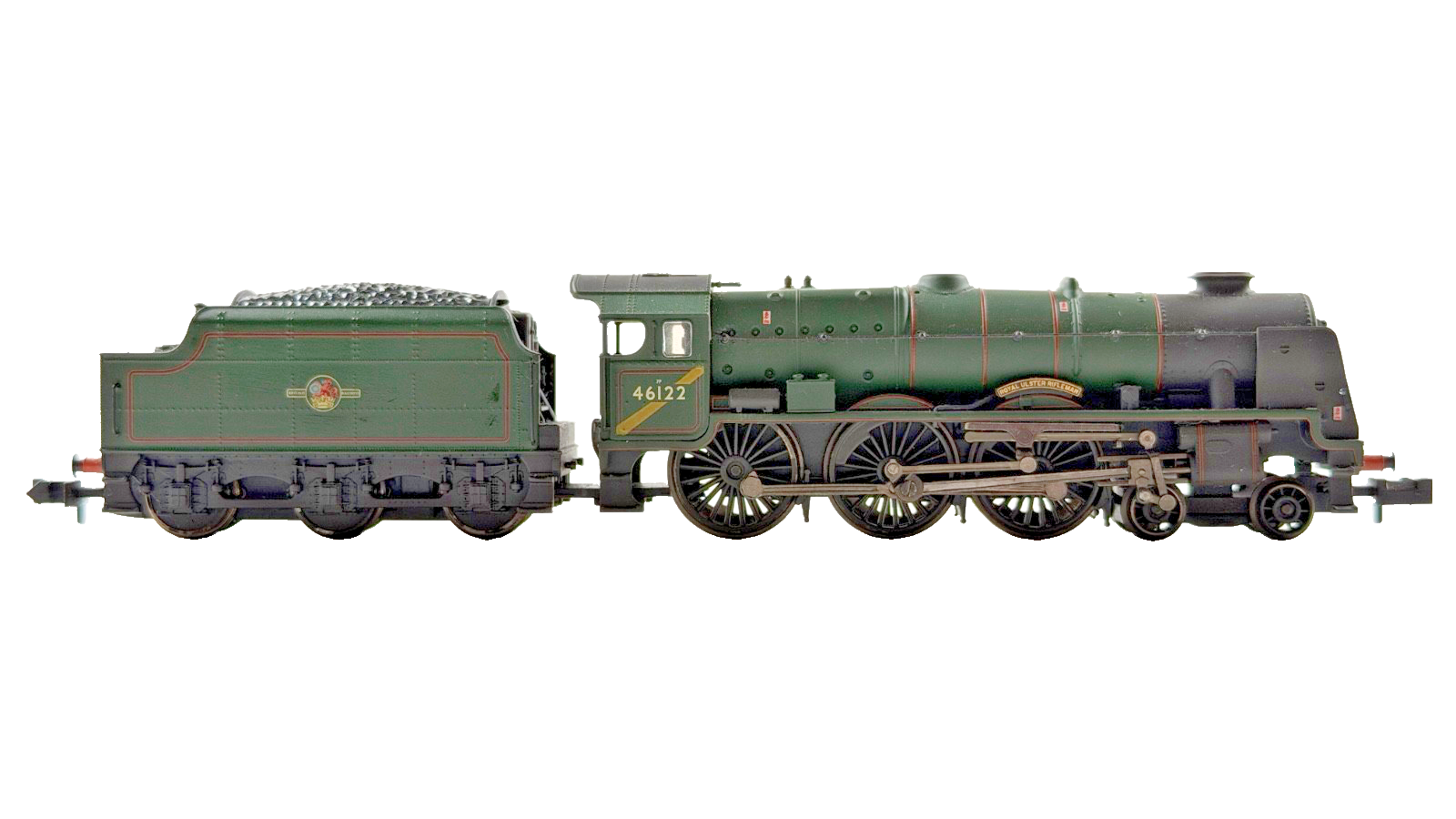 GRAHAM FARISH N GAUGE - 372-579 - REBUILT ROYAL SCOT 46122 ROYAL ULSTER RIFLEMAN