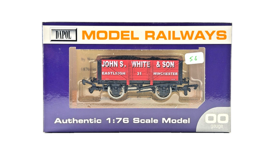 DAPOL 00 GAUGE - JOHN S WHITE EASTLEIGH WINCHESTER WAGON NO.31 (LIMITED EDITION)