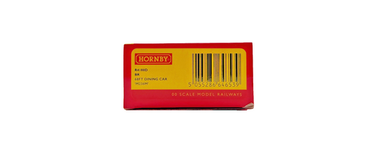 HORNBY OO GAUGE - R4188D - BR CRIMSON CREAM 68FT DINING CAR COACH M236M BOXED