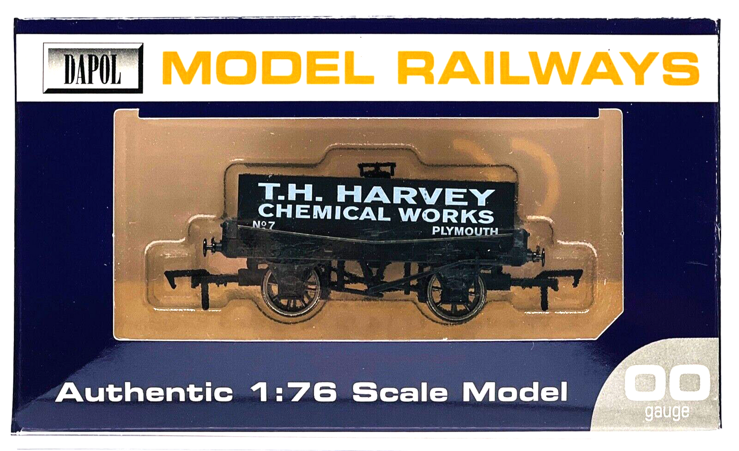 DAPOL 00 GAUGE - T.H HARVEY CHEMICAL WORKS PLYMOUTH TANK NO.7 (LIMITED EDITION)