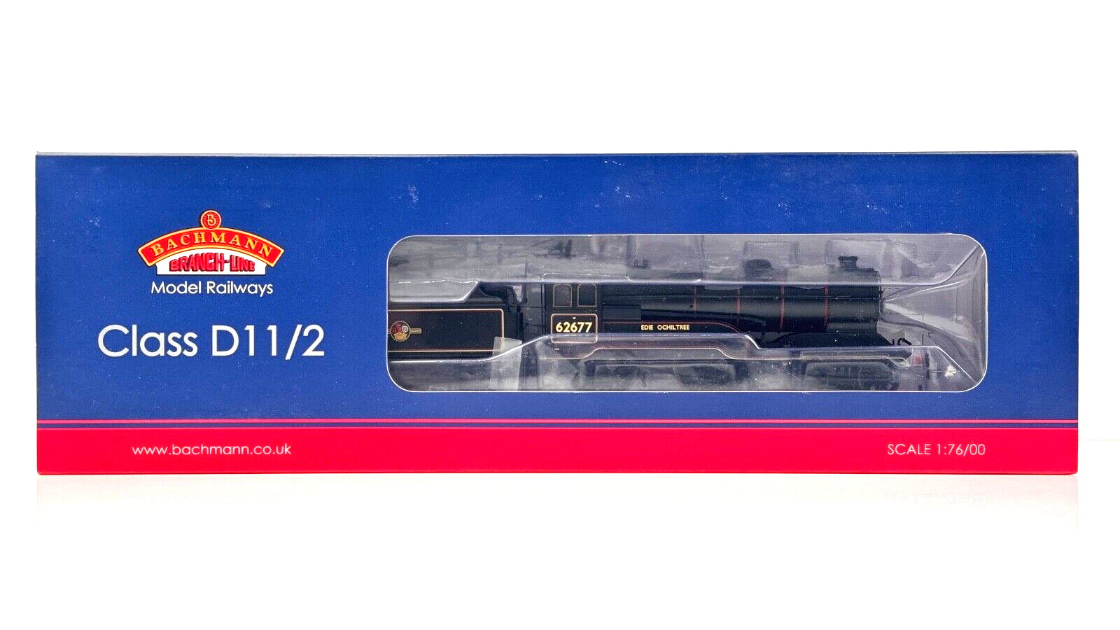 BACHMANN 00 GAUGE - 31-136DC - CLASS D11 62677 'EDIE OCHILTREE' BR BLACK DCC