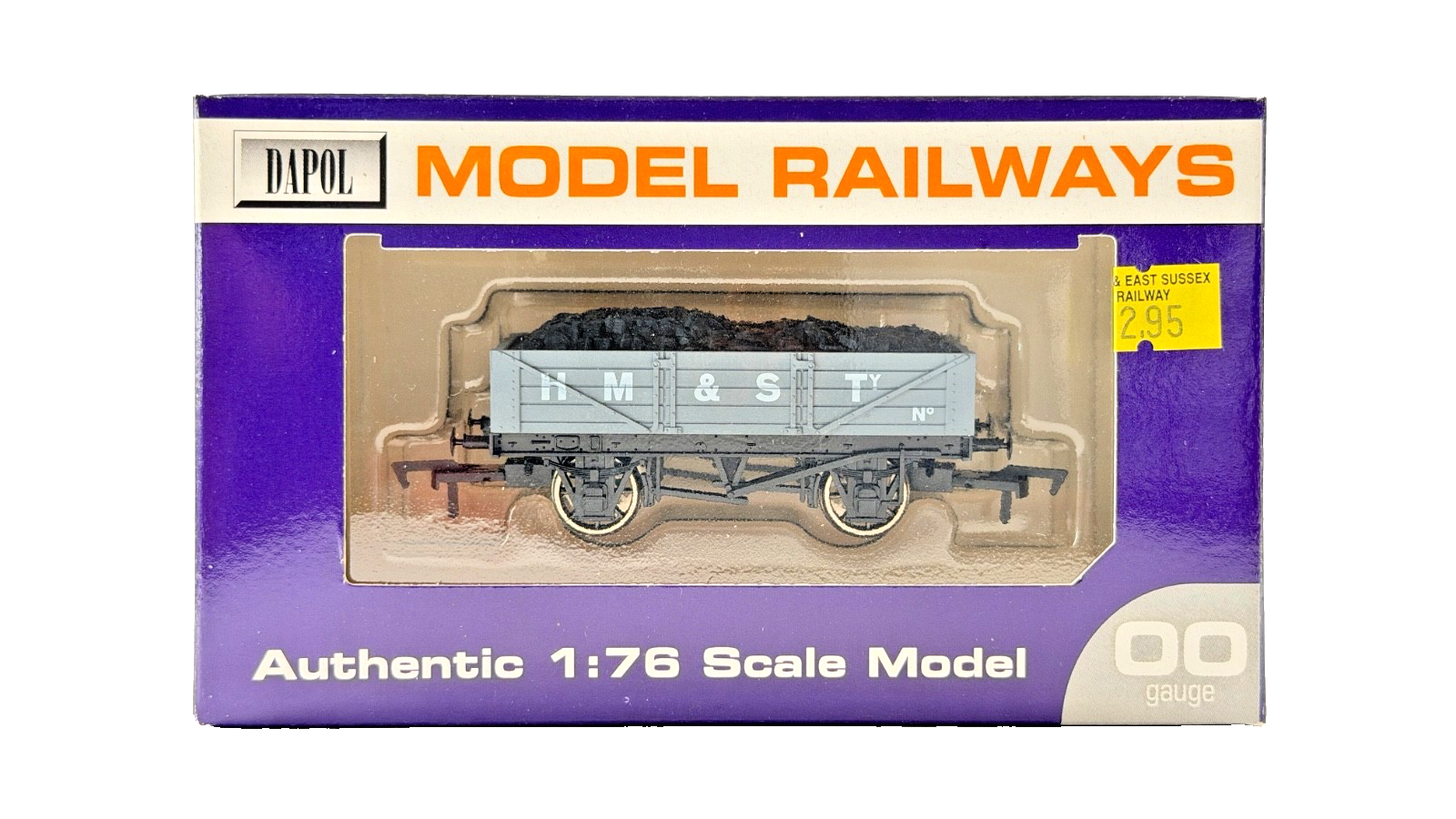 DAPOL 00 GAUGE - HUNDRED OF MANHOOD SELSEY TRAMWAY KESR WAGON (LIMITED EDITION)