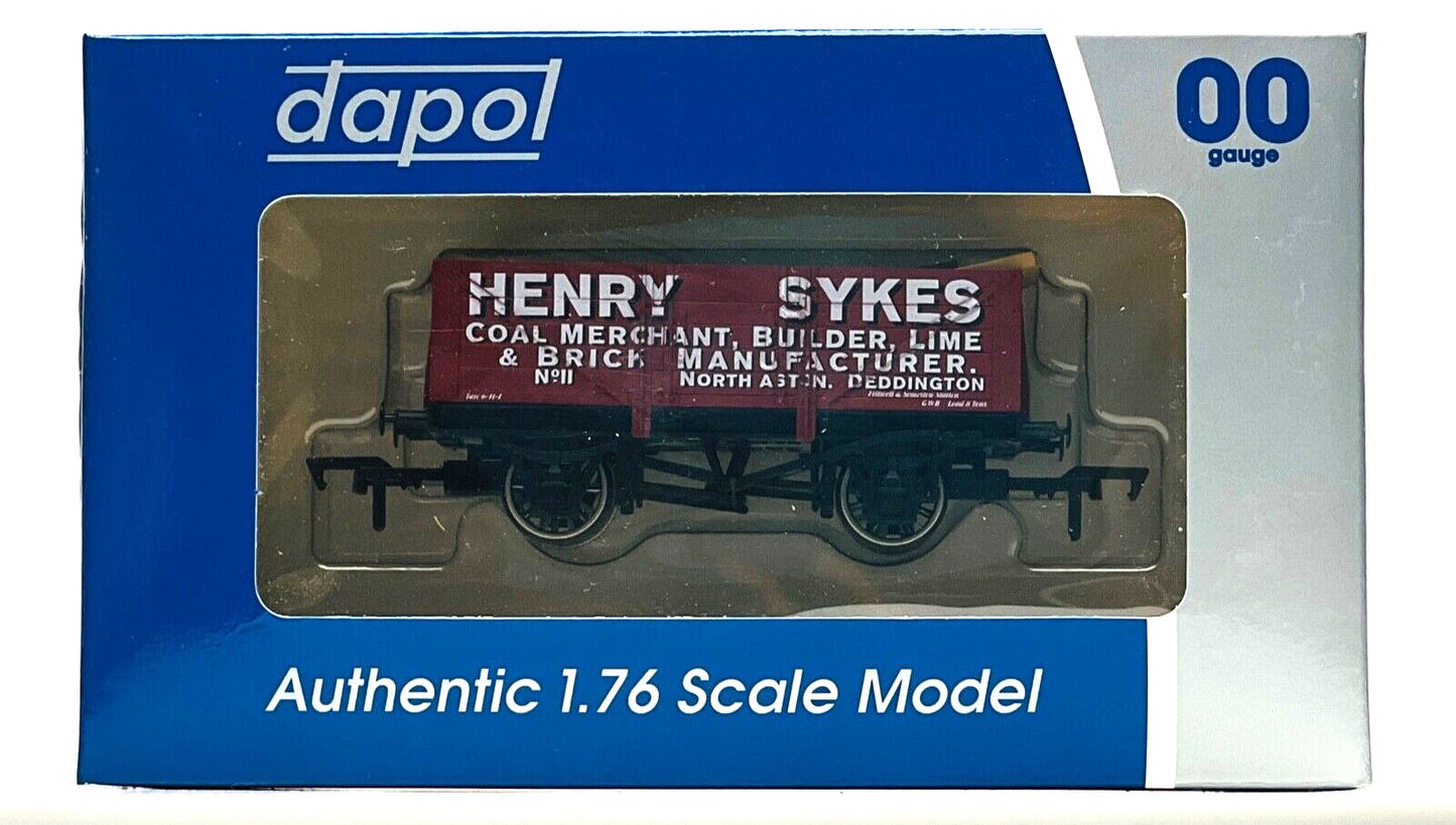 DAPOL 00 GAUGE - HENRY SYKES COAL MERCHANT DEDDINGTON (WEST WALES WAGON WORKS)