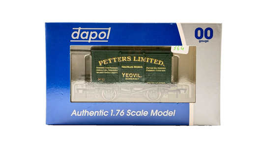 DAPOL 00 GAUGE - PETTERS NAUTILUS WORKS YEOVIL SOMERSET VAN 12 (LIMITED EDITION)