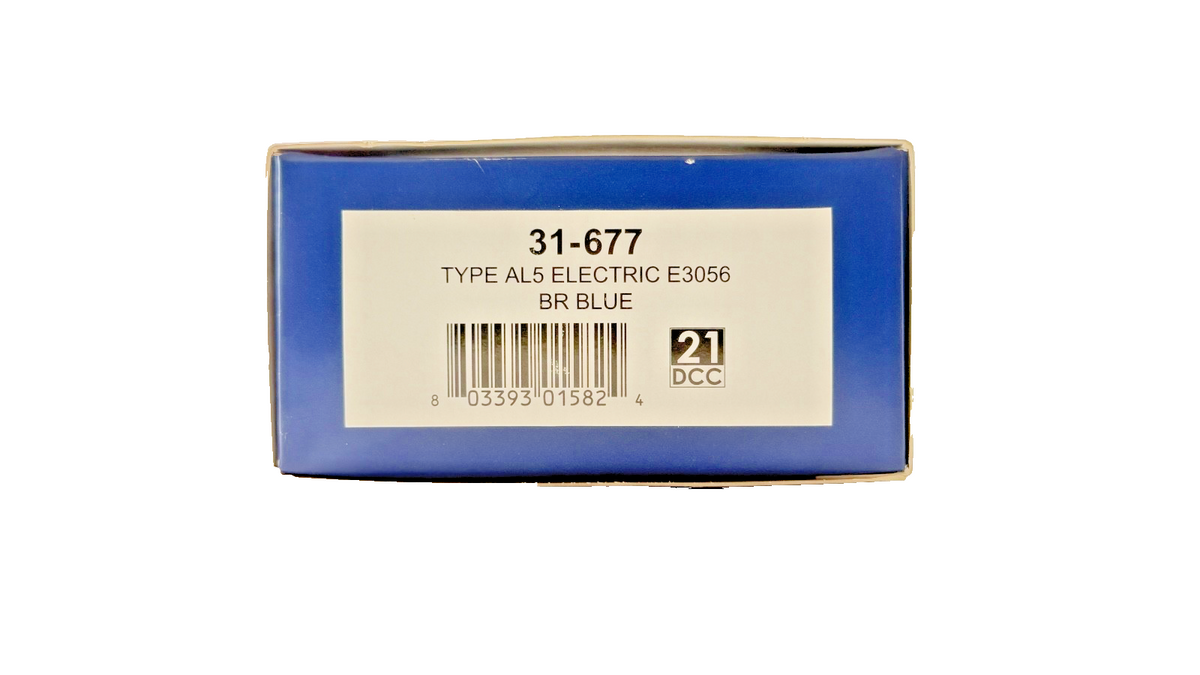 BACHMANN 00 GAUGE - 31-677 - TYPE AL5 CLASS 85 ELECTRIC E3056 BR BLUE DCC SOUND