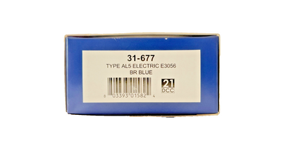 BACHMANN 00 GAUGE - 31-677 - TYPE AL5 CLASS 85 ELECTRIC E3056 BR BLUE DCC SOUND