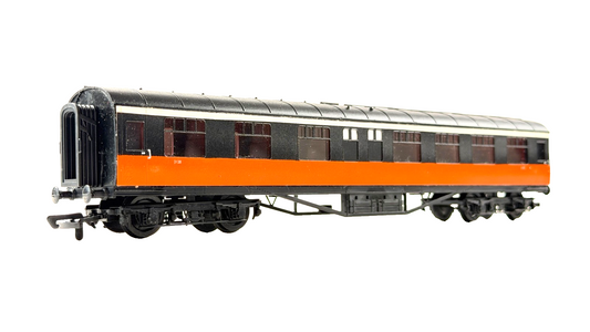 SILVER FOX MODELS OO GAUGE - CIE IRISH RAIL BLACK OVER ORANGE CORRIDOR 3RD 2128