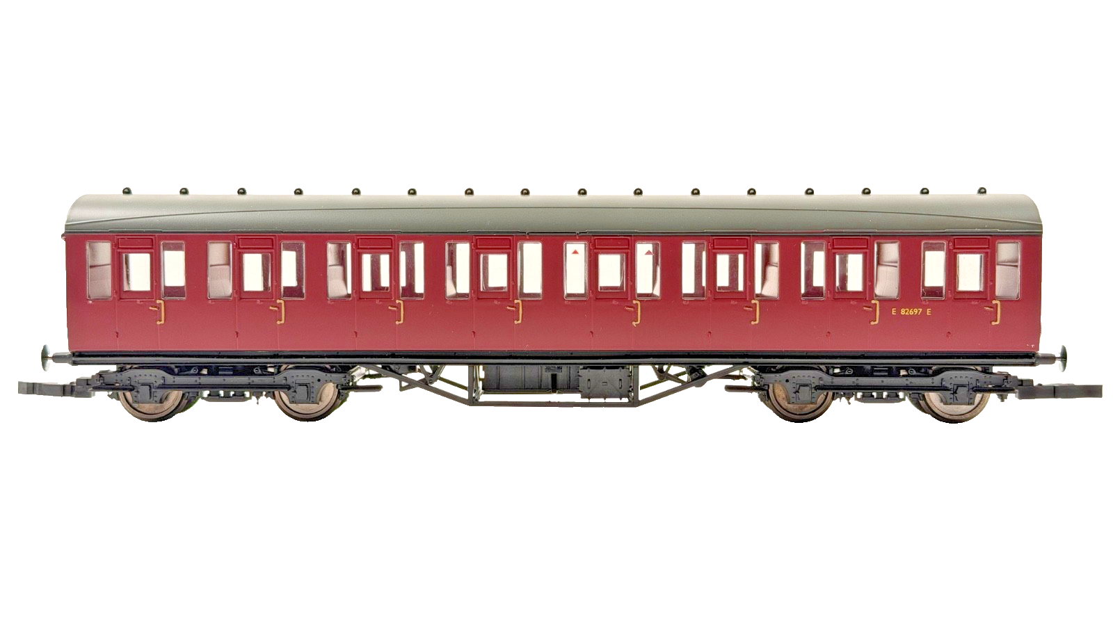 HORNBY 00 GAUGE - R4576A - BR MAROON THOMPSON SUBURBAN COACH E82697E - UNBOXED