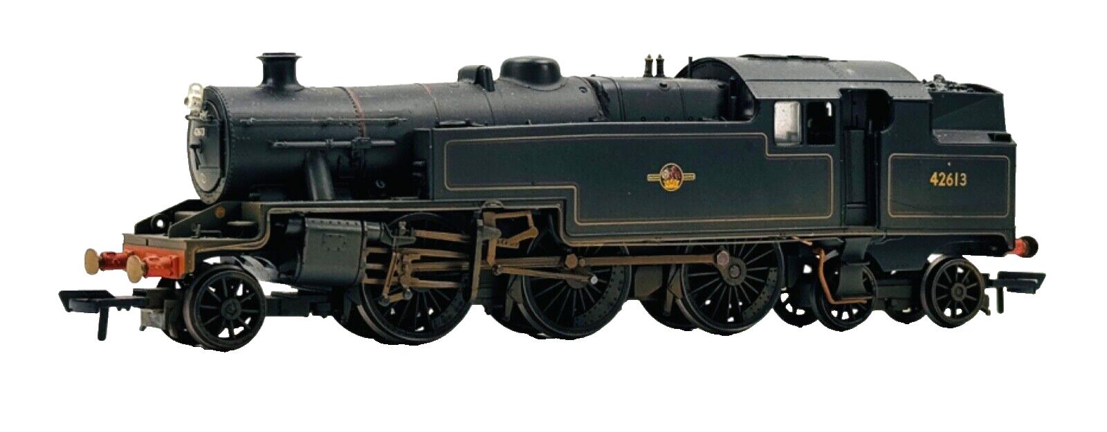 HORNBY 00 GAUGE - R3021 - BR 2-6-4T STANIER CLASS 4P 42613 'WEATHERED' - BOXED