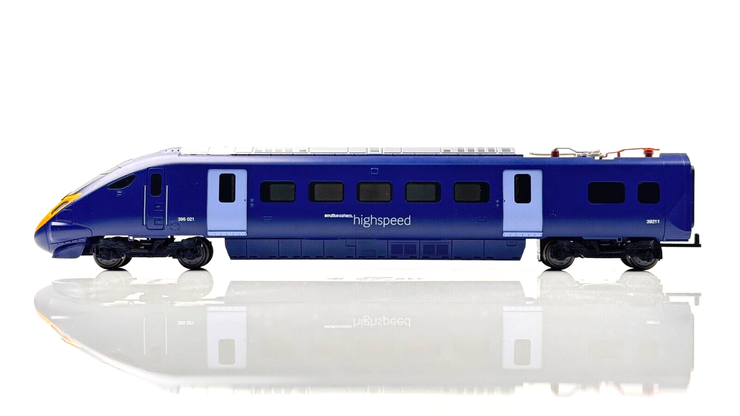 HORNBY 00 GAUGE - SOUTH EASTERN HIGH SPEED BLUE RAPIER 3 CAR SET - UNBOXED