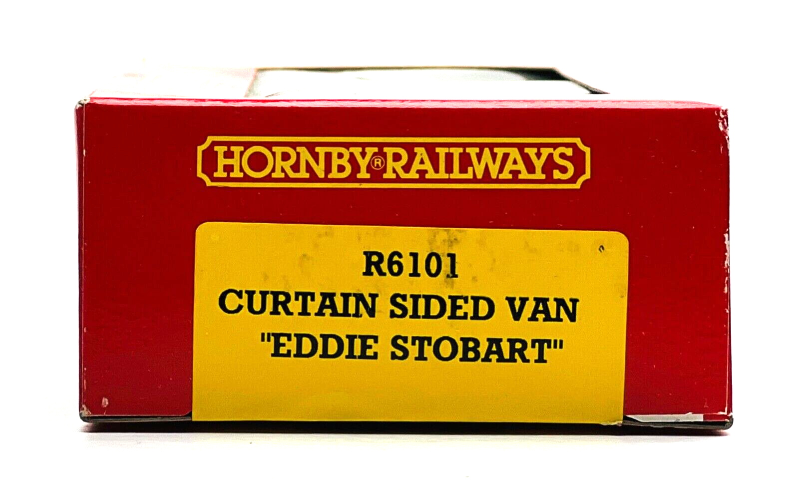 HORNBY 00 GAUGE - R6101 - CURTAIN SIDED VAN 'EDDIE STOBART LTD' - BOXED