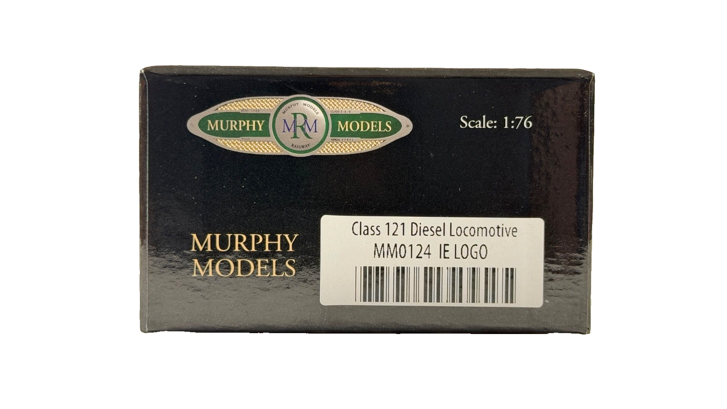 MURPHY MODELS 00 GAUGE - MM0124 - CLASS 121 DIESEL LOCOMOTIVE IE LOGO (IRISH)