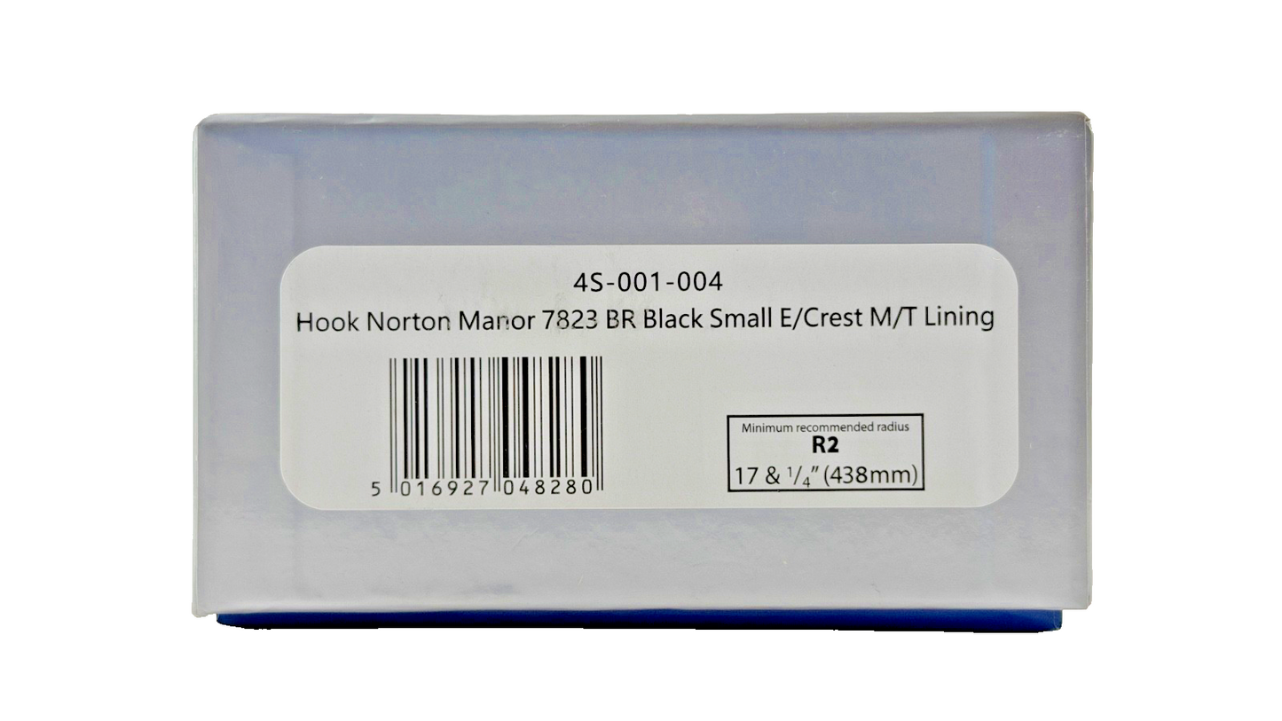 DAPOL OO GAUGE - 4S-001-004 - HOOK NORTON MANOR 7823 BR BLACK SMALL E/CREST