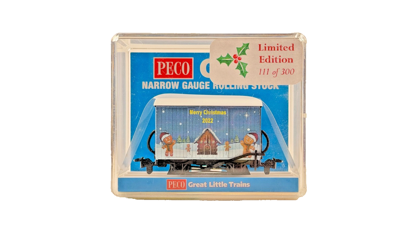 PECO OO9 SCALE - GR-907 - L&B BOX VAN CHRISTMAS 2022 SPECIAL - BOXED