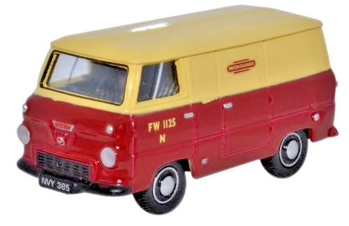 OXFORD DIECAST 1/76 SCALE - 76FDE001 - FORD 400E VAN BRITISH RAIL - NEW