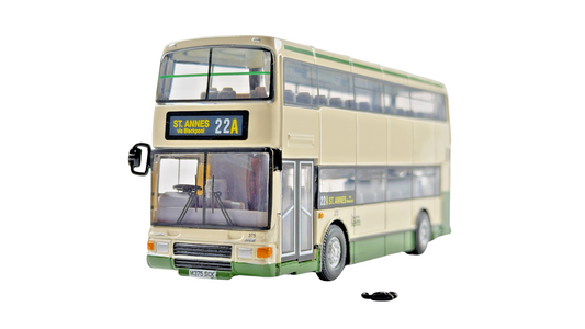 CORGI 1/76 SCALE - NORTHERN COUNTIES PALATINE BLACKPOOL TRANSPORT BUS UNBOXED