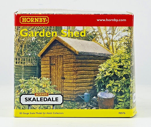 HORNBY SKALEDALE 00 GAUGE - R8576 - GARDEN SHED - BOXED