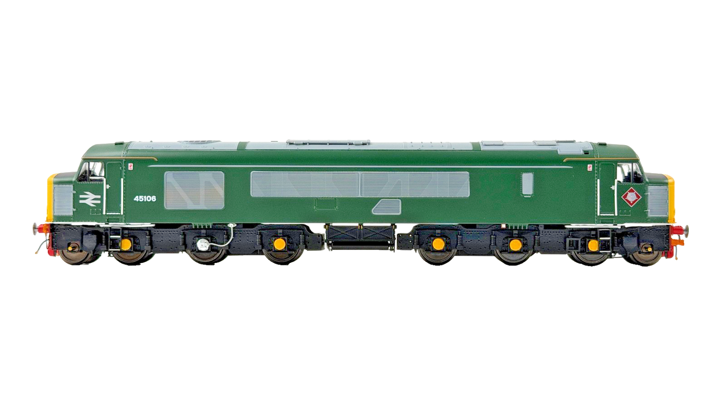 HELJAN OO GAUGE - 45501 - CLASS 45/1 DIESEL 45106 RAILTOUR GREEN (HI HEADLIGHT)