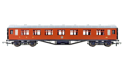 SILVER FOX MODELS OO GAUGE - GNRI NORTHERN IRISH RAIL F16 COACH MAHOGANY 89