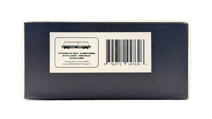 ACCURASCALE OO GAUGE - ACC2641CEM2 - CUTDOWN HYA PACK GBRF CEMEX VTG TWIN PACK