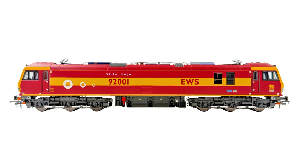 ACCURASCALE OO GAUGE - ACC2190 - CLASS 92 LOCO 92001 EWS VICTOR HUGO BOXED