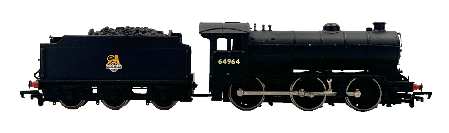 BACHMANN 00 GAUGE - 31-851 - J39 64964 BR BLACK EARLY CREST LOCOMOTIVE - BOXED