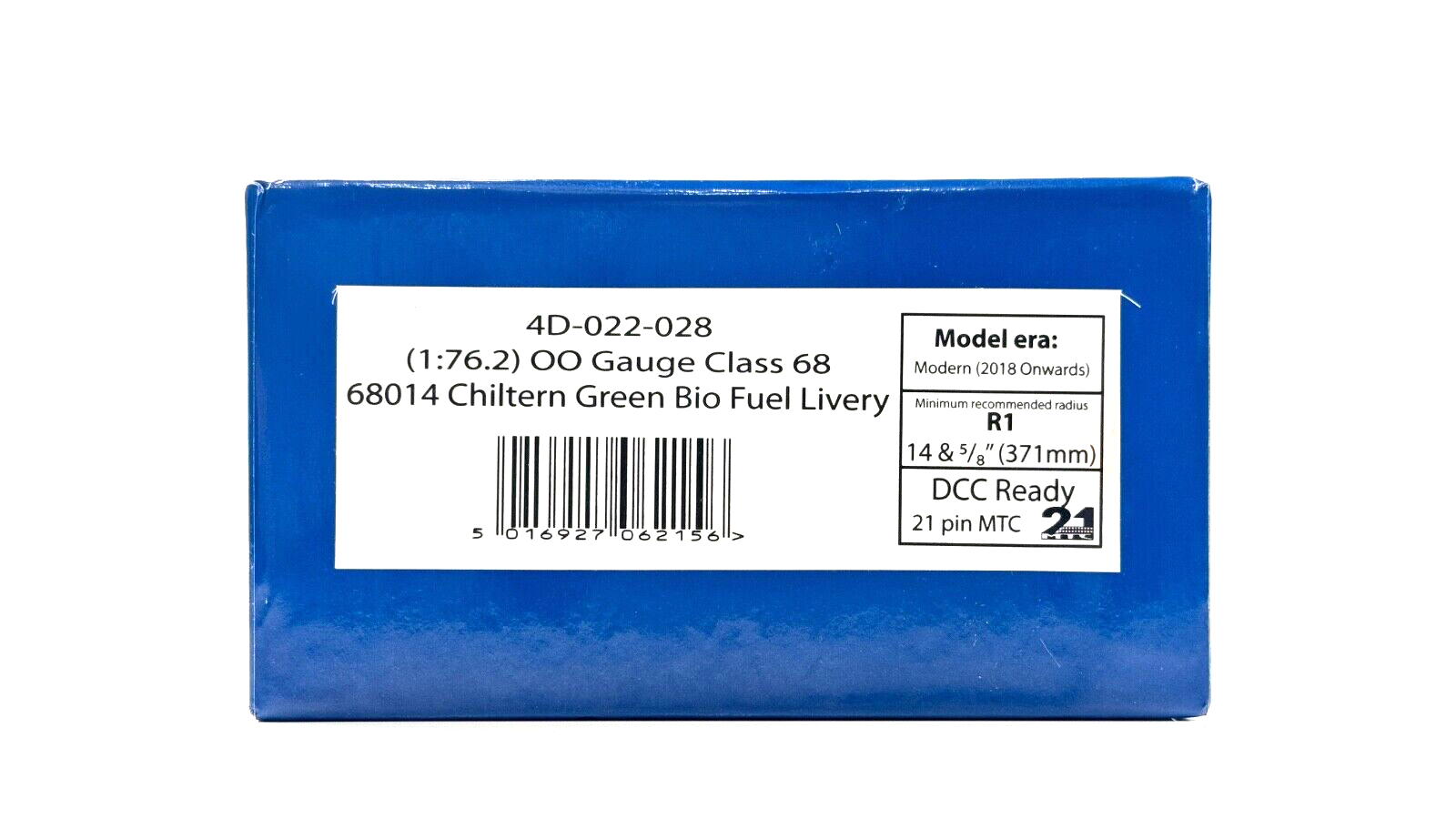 DAPOL 00 GAUGE - 4D-022-028 - CLASS 68 68014 CHILTERN GREEN BIO FUEL LIVERY NEW